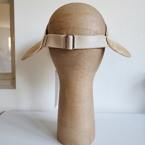 NWT Helen Kaminski Maris Raffia Visor Hat ☀️👒 - Picture 13 of 13